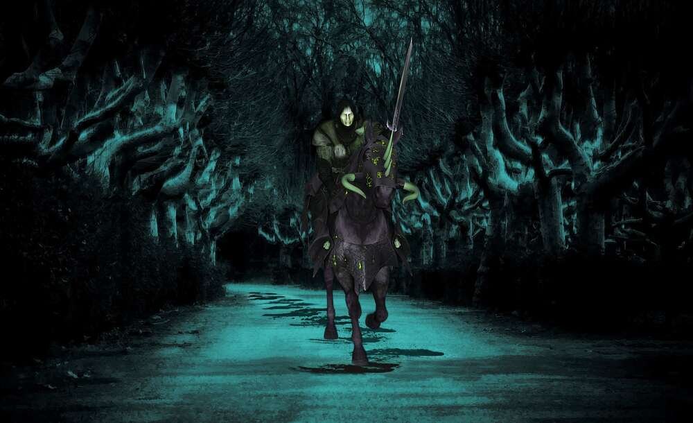 Halloween trail to enjoy